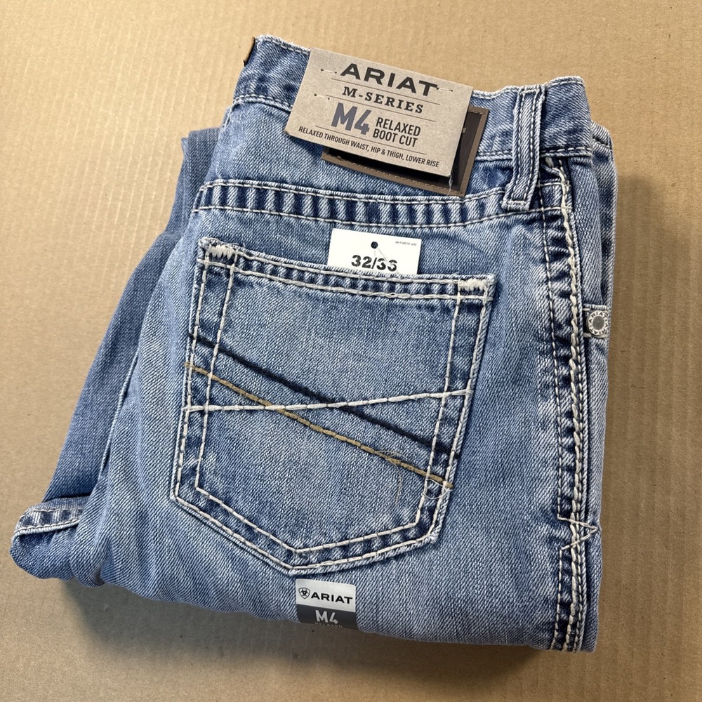 NEW Ariat M4 Relaxed Boot Cut jeans - 32/36, Toby 10079872